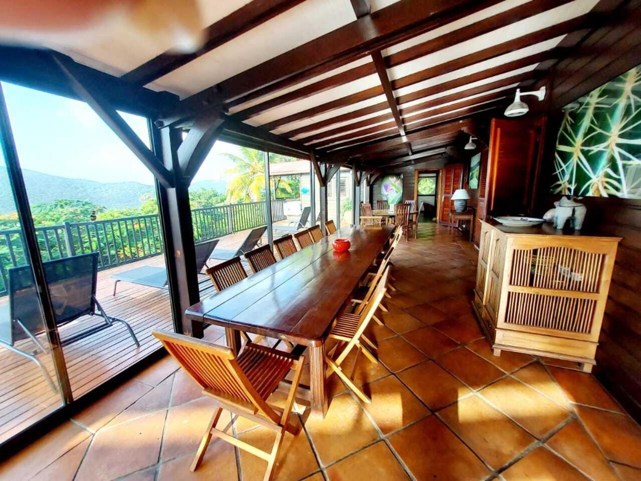 Villa Du Jardin Botanique, Ex. Propriete Coluche Deshaies Exterior photo
